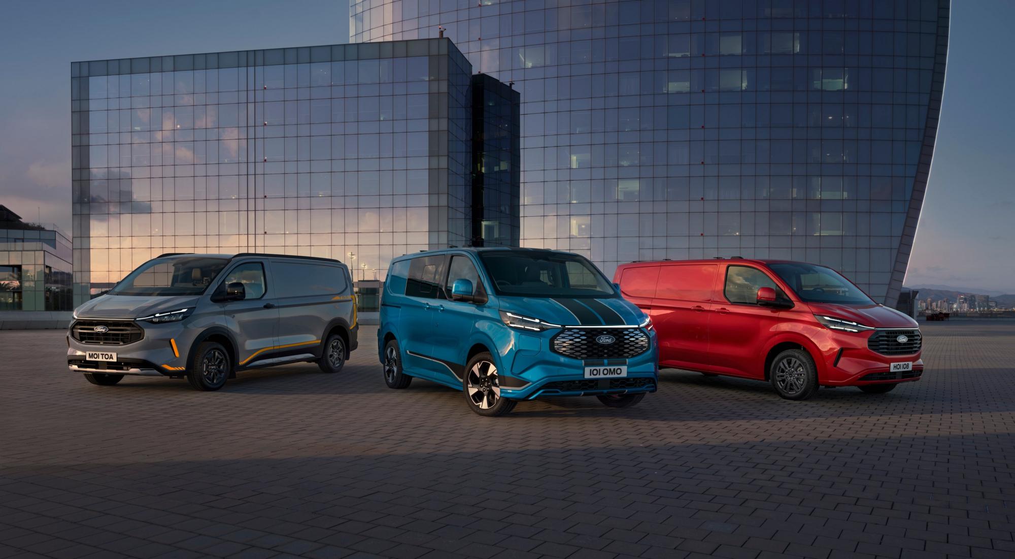 Ford E-Transit Custom: Έτοιμο να ενισχύσει την παραγωγικότητα στις επιχειρήσεις